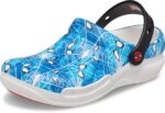 Crocs Unisex-Adult Bistro Graphic Clogs, Slip Resistant Work Shoes