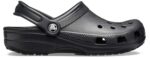 Crocs Unisex-Adult Classic Clogs, Black, 13 Men/15 Women