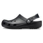 Crocs Unisex-Adult Classic Clogs, Black, 13 Men/15 Women