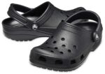 Crocs Unisex-Adult Classic Clogs, Black, 7 Men/9 Women