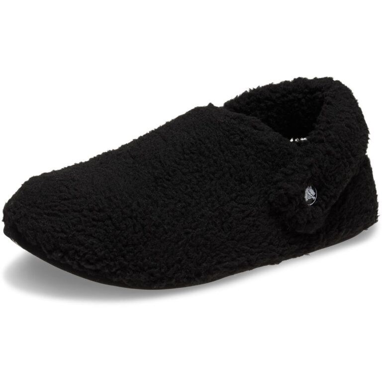 Crocs Unisex-Adult Classic Cozzzy Slipper, Fuzz Lined House Slippers for Women and Men