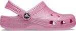 Crocs Unisex-Adult Classic Glitter Clogs (Little Big Kid) K PTG