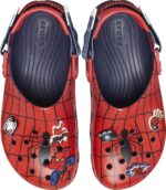 Crocs Unisex-Adult Spiderman All Terrain Clogs, Navy