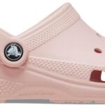 Crocs Unisex-Child Classic Clogs, Kids and Toddler Slip On Shoes, Quartz, 2 Little Kid