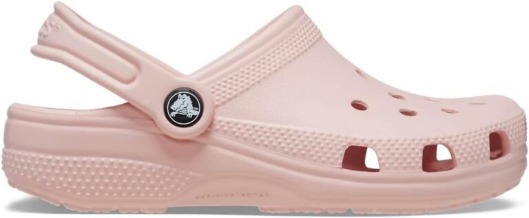 Crocs Unisex-Child Classic Clogs, Kids and Toddler Slip On Shoes, Quartz, 2 Little Kid