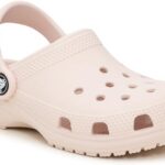 Crocs Unisex-Child Classic Clogs, Kids and Toddler Slip On Shoes, Quartz, 4 Big Kid