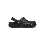 Crocs Unisex-Child Classic Geometric Clog, Black, 12 Little Kid