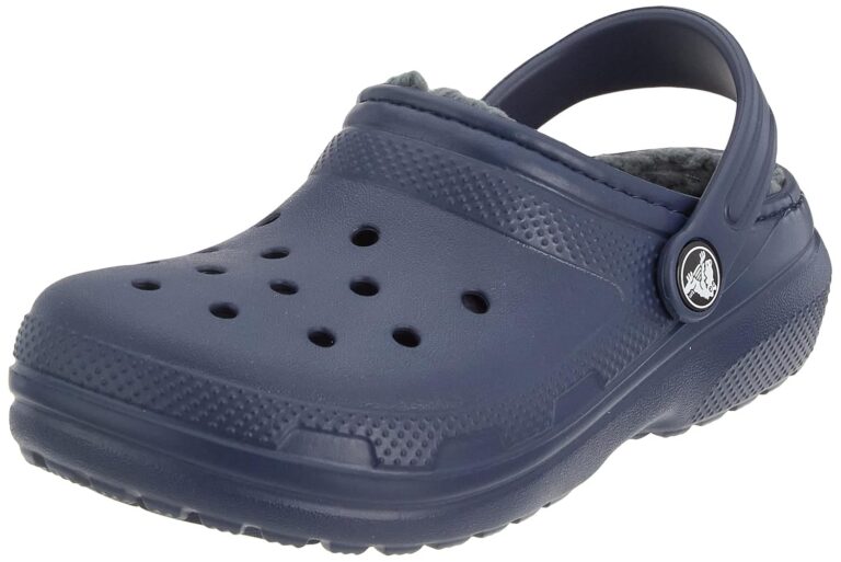 Crocs Unisex-Child Classic Lined Clog, Kids and Toddler Slippers
