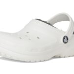 Crocs Unisex-Child Classic Lined Clog, Kids and Toddlers Slippers, White, 13 Little Kid