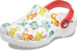 Crocs Unisex-Child Classic Pokemon Clogs, Pikachu, Gengar and Charizard Shoes