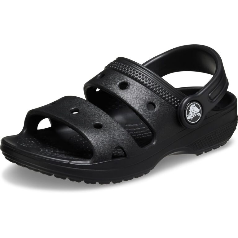 Crocs Unisex-Child Classic Sandal, Adjustable Kids' and Toddler Sandals