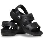 Crocs Unisex-Child Classic Sandal, Adjustable Kids' and Toddler Sandals
