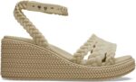 Crocs Women's Brooklyn Ankle Strap Wedges, Platform Sandals