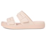 Crocs Women's Brooklyn Buckle Low Low, LiteRide Footbed Sandals
