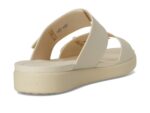 Crocs Women's Brooklyn Buckle Low Low, LiteRide Footbed Sandals