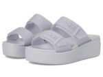 Crocs Women's Brooklyn Buckle Low Wedges, Platform Sandals