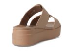 Crocs Women's Brooklyn Buckle Low Wedges, Platform Sandals