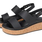 Crocs womens Brooklyn Cork Low Wedge Wedge Sandal