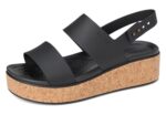 Crocs womens Brooklyn Cork Low Wedge Wedge Sandal