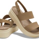 Crocs Women's Brooklyn Low Wedges, Platform Sandals
