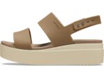 Crocs Women's Brooklyn Low Wedges, Platform Sandals