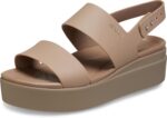 Crocs Women's Brooklyn Low Wedges, Platform Sandals