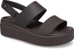 Crocs Women's Brooklyn Low Wedges, Platform Sandals