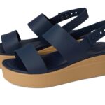 Crocs Women's Brooklyn Low Wedges, Platform Sandals