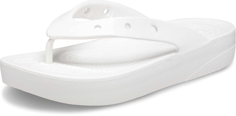 Crocs Women's Classic Platform Flip Flops, Platform Sandals