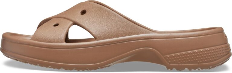 Crocs Women's Cross Strap Sandal with LiteRide Comfort, Comfortable Sandals for Women