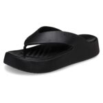 Crocs Women's Getaway Platform Flip Flops, Wedge Sandals for Women