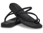 Crocs womens Miami Toe Loop Sandal Flat Sandal