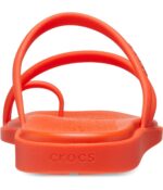 Crocs womens Miami Toe Loop Sandal Flat Sandal