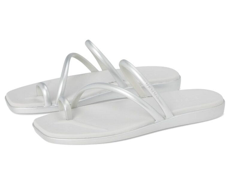 Crocs womens Miami Toe Loop Sandal Flat Sandal