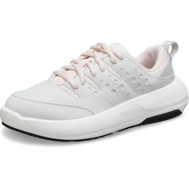 Crocs Women's On The Clock Work Sneakers, Slip Resistant Shoes