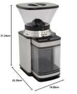 Cuisinart Coffee Grinder, Electric One-Touch Automatic Burr Coffee Grinder with 18-Position Grind Selector, Cup Size Selector for 4 – 18 Cups (DBM-8C)