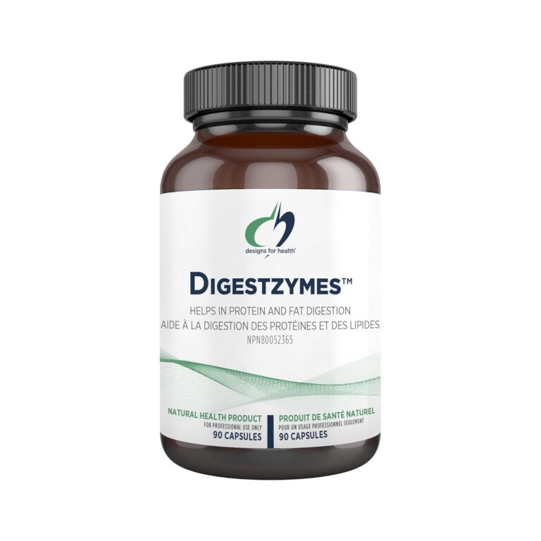 Designs for Health Digestzymes - Digestive Enzymes with Betaine HCl (Betaine Hydrochloride) + Pepsin Supplement - Non-GMO + Gluten-Free (90 Capsules)