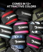 DMoose Ankle Strap for Cable Machine - One Size Fit with Premium Padding, Workout Kickback Ankle Cuffs, Ankle Bands for Working Out, Booty Workouts, Leg Extension, Hip Abductors...