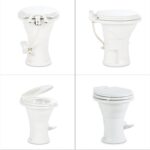 Dometic 302310081 310 Series Gravity-Flush Toilet - White, Standard