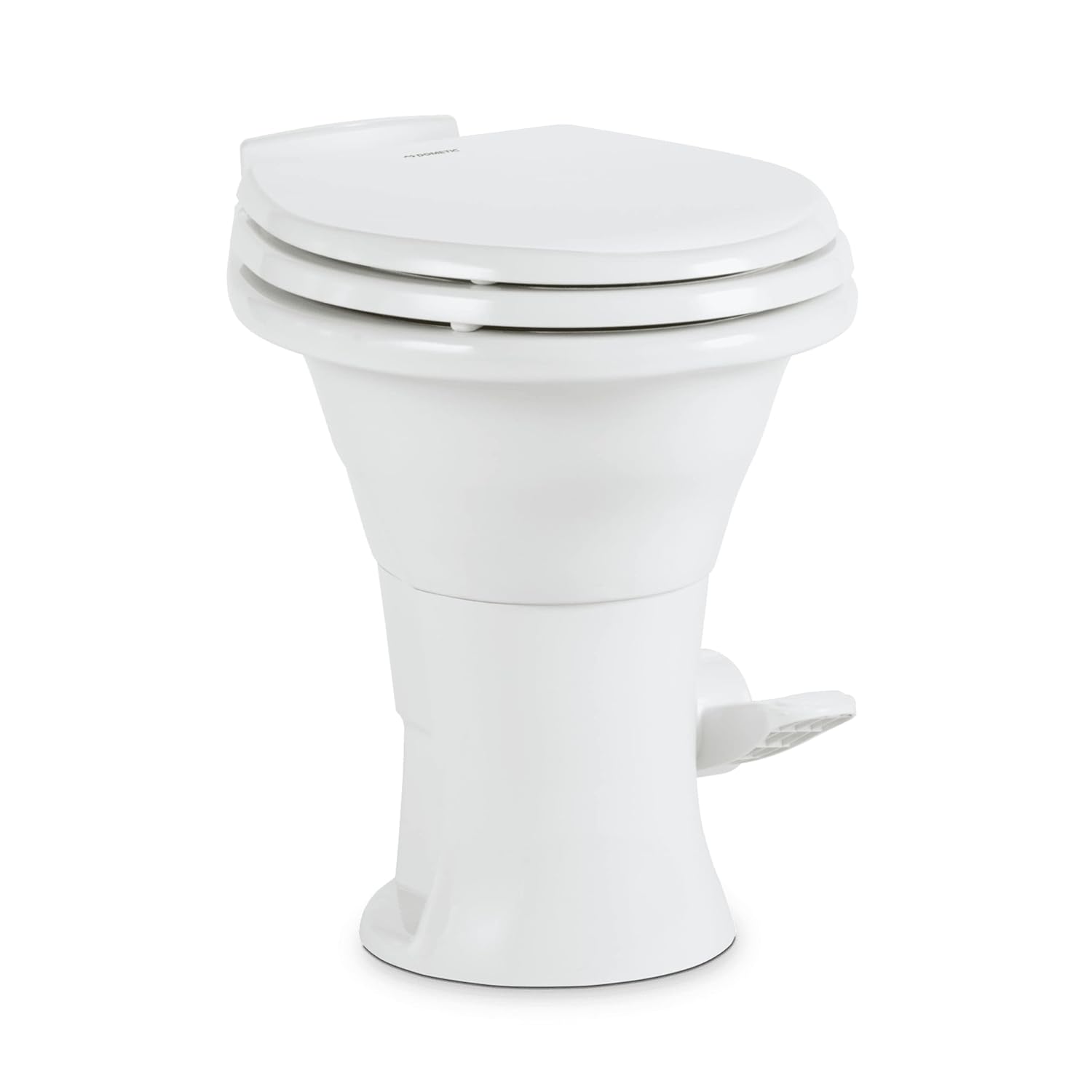 Dometic 302310081 310 Series Gravity-Flush Toilet - White, Standard Dometic 302310081 310 Series Gravity-Flush Toilet - White, Standard