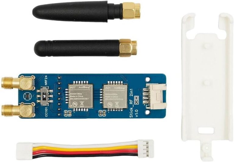 Dual RF Module Board for M5StickC PLUS2 For ESP32 Compact IoT Module Compatible with For M5Stack Featuring CC1101 and For NRF24 (Without)