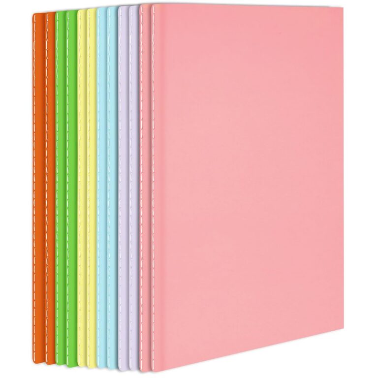 DWIYITTN 12 Pack A5 Blank Notebooks for Kids, 8.5x5.5" Journals Bulk 60 Pages(30 Sheets) Small Sketchbook Drawing Notebook Bulk Students Office School Travel Writing (2Pcs x 6...