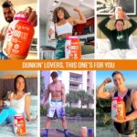 Dymatize ISO100 Hydrolyzed Protein Powder in Dunkin' Mocha Latte Flavor, 100% Whey Isolate Protein, 25g Protein, 95mg Caffeine, 5.5g BCAAs, Gluten Free, Fast Absorbing, Easy...