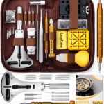 EasyTime Watch Repair Kit, Watch Link Removal Tool, Watch Band Adjustment, Including Watch Back Case Opener, Spring Bar, Operation Manual, Suitable for Battery Replacement and...