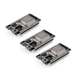 ELEGOO 3pcs ESP-32 Development Board, USB Tyce-C, 2.4GHz Dual Mode WiFi+4.2G Bluetooth Dual Core Microcontroller for Arduino IDE, Support AP/STA/AP+STA, CP2102 Serial Chip