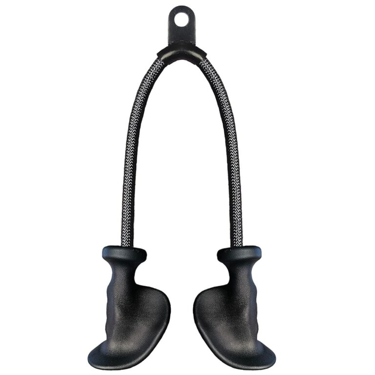 Ergonomic Tricep Rope Pulldown Attachments, Upgraded 27 32 40 & 47 Inch Extra Long Triceps Rope Cable Attachments for Gym, LAT Pull Down Bar for Cable Machine, Tricep Workout...