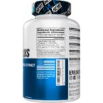 Evlution Nutrition Tribulus Terrestris for Men - Maximum Potency 90% Saponins Pure Tribulus - Stimulant Free Supplement for Men - Vegan & Gluten Free - 60 Servings