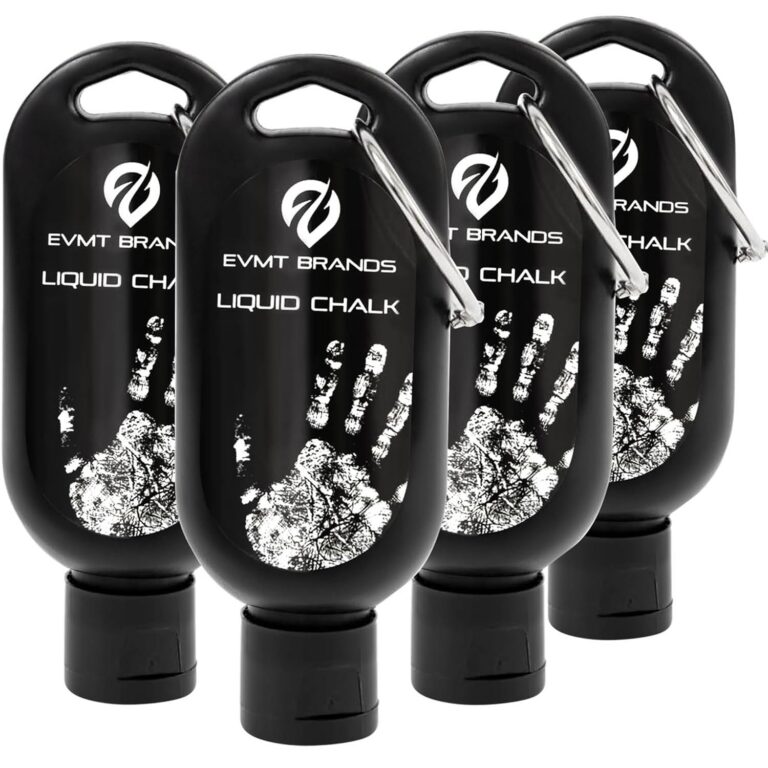 EVMT Brands Liquid Chalk, Mess-Free Gym Chalk for Weightlifting, Gymnastics, Rock Climbing, Dancing. Sweat-Resistant and Long Lasting for Stronger Grip. Lifting Chalk, Rock...