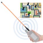 Extended Long Range Flexible Receiver Orange Antenna Upgrade 15 inch Whip Antenna for Garmin GPS Alpha 100 200 200i Astro 220 320 430, Roniware