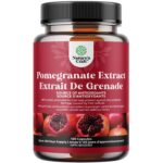 Extra Strength Pomegranate Extract Capsules - Pomegranate Supplement with Superfood Antioxidants & Ellagic Acid - Non-GMO Nitric Oxide Supplement with 5:1 Extract Equivalent to...